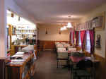 The inside of our cafe