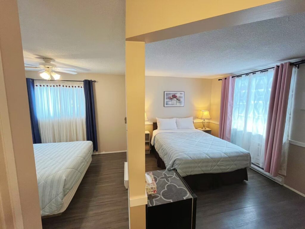 Family Room, one unit with two separate rooms,